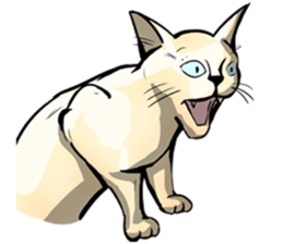 Actually..I'm cat! sticker #13912737