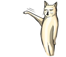 Actually..I'm cat! sticker #13912739