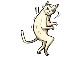 Actually..I'm cat! sticker #13912743