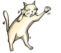 Actually..I'm cat! sticker #13912746