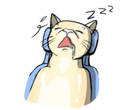 Actually..I'm cat! sticker #13912748