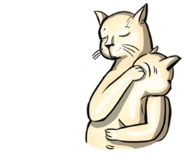 Actually..I'm cat! sticker #13912754