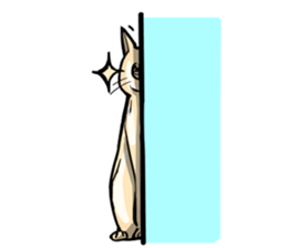 Actually..I'm cat! sticker #13912756