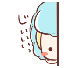 Fluffy-sheep sticker #13912827