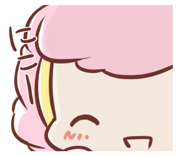 Fluffy-sheep sticker #13912833