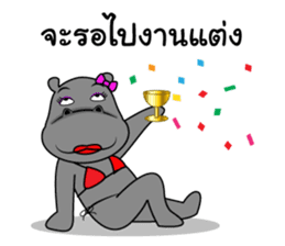 Thongyud : is happy sticker #13912977