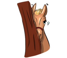 oh! horse sticker #13913980