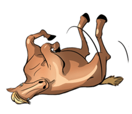 oh! horse sticker #13913988