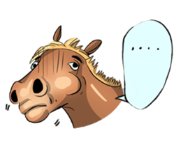 oh! horse sticker #13913992
