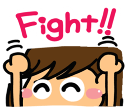 Girl of reaction5 sticker #13914492