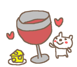 Bear Love beer! sticker #13915227