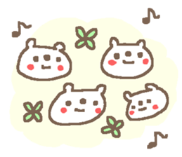 Bear Love beer! sticker #13915236