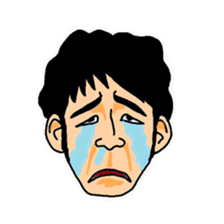 With a choice of a favorite face sticker #13915684