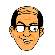 With a choice of a favorite face sticker #13915704