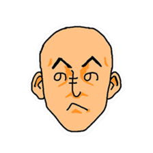 With a choice of a favorite face sticker #13915709