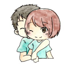 Xin and Hsuan sticker #13915759