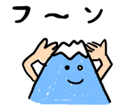 Mountain Fuji of stickers sticker #13915811