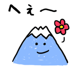 Mountain Fuji of stickers sticker #13915812