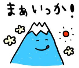 Mountain Fuji of stickers sticker #13915815