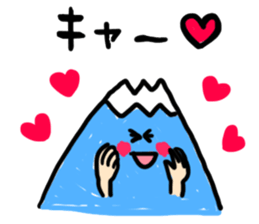 Mountain Fuji of stickers sticker #13915820