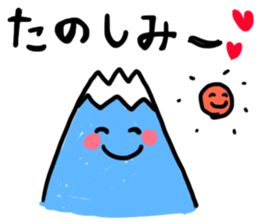 Mountain Fuji of stickers sticker #13915822