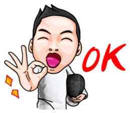 I am the Master of Fencing sticker #13916232