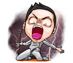 I am the Master of Fencing sticker #13916261