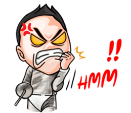 I am the Master of Fencing sticker #13916263