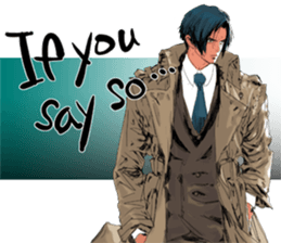 Agent Z (Nice looking guy series) sticker #13916273