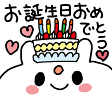 Usasan-HappyBirthday sticker #13916464