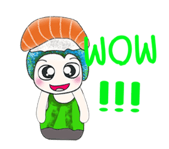Mr. Hikurashi. I love Sushi. ^_^ sticker #13916895