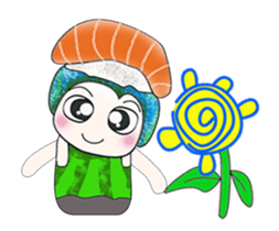 Mr. Hikurashi. I love Sushi. ^_^ sticker #13916898
