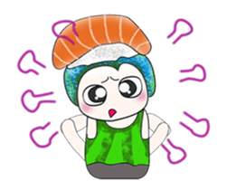Mr. Hikurashi. I love Sushi. ^_^ sticker #13916900