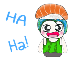 Mr. Hikurashi. I love Sushi. ^_^ sticker #13916901