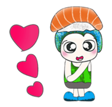 Mr. Hikurashi. I love Sushi. ^_^ sticker #13916908