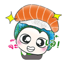 Mr. Hikurashi. I love Sushi. ^_^ sticker #13916912
