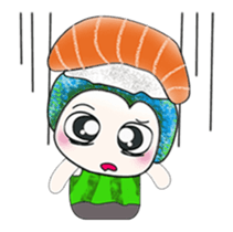 Mr. Hikurashi. I love Sushi. ^_^ sticker #13916913