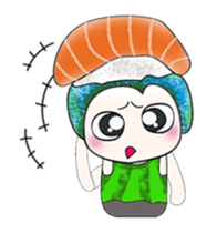 Mr. Hikurashi. I love Sushi. ^_^ sticker #13916915
