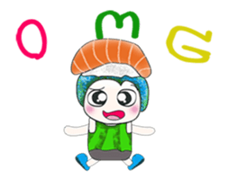 Mr. Hikurashi. I love Sushi. ^_^ sticker #13916917