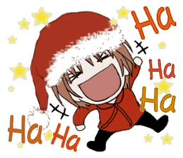 B&Y-Happy Christmas (English version) sticker #13917340