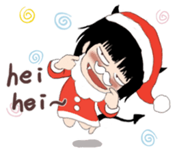 B&Y-Happy Christmas (English version) sticker #13917344