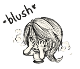 CW: Ivy Daily Life in Pencil sticker #13917489