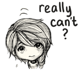 CW: Ivy Daily Life in Pencil sticker #13917490