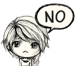 CW: Ivy Daily Life in Pencil sticker #13917496