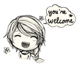 CW: Ivy Daily Life in Pencil sticker #13917502