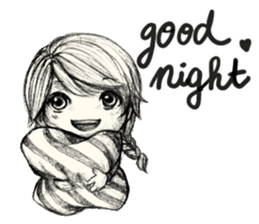 CW: Ivy Daily Life in Pencil sticker #13917512