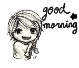 CW: Ivy Daily Life in Pencil sticker #13917513