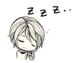 CW: Ivy Daily Life in Pencil sticker #13917524