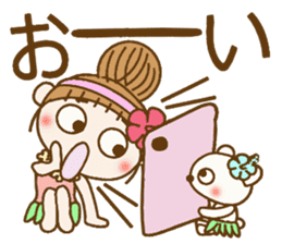 Day 5 of the Hawaiian Girl ocyame sticker #13917636