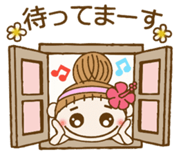 Day 5 of the Hawaiian Girl ocyame sticker #13917645